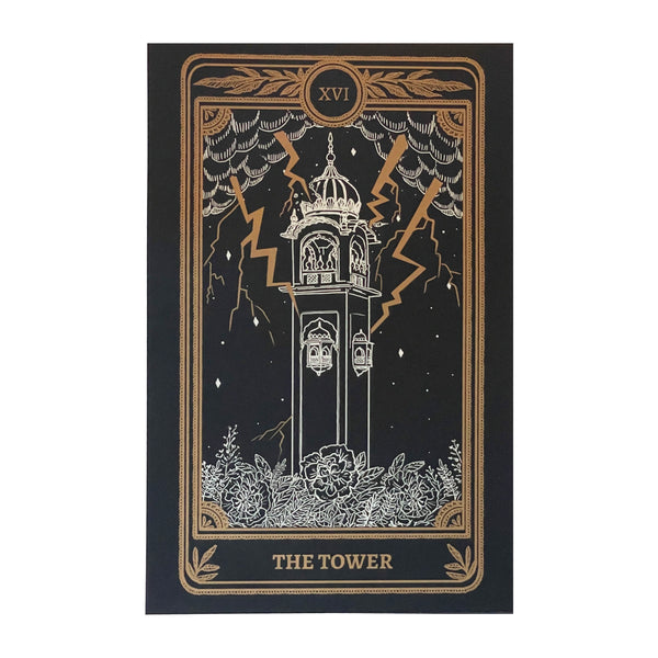 Marigold Tarot Print - The Tower